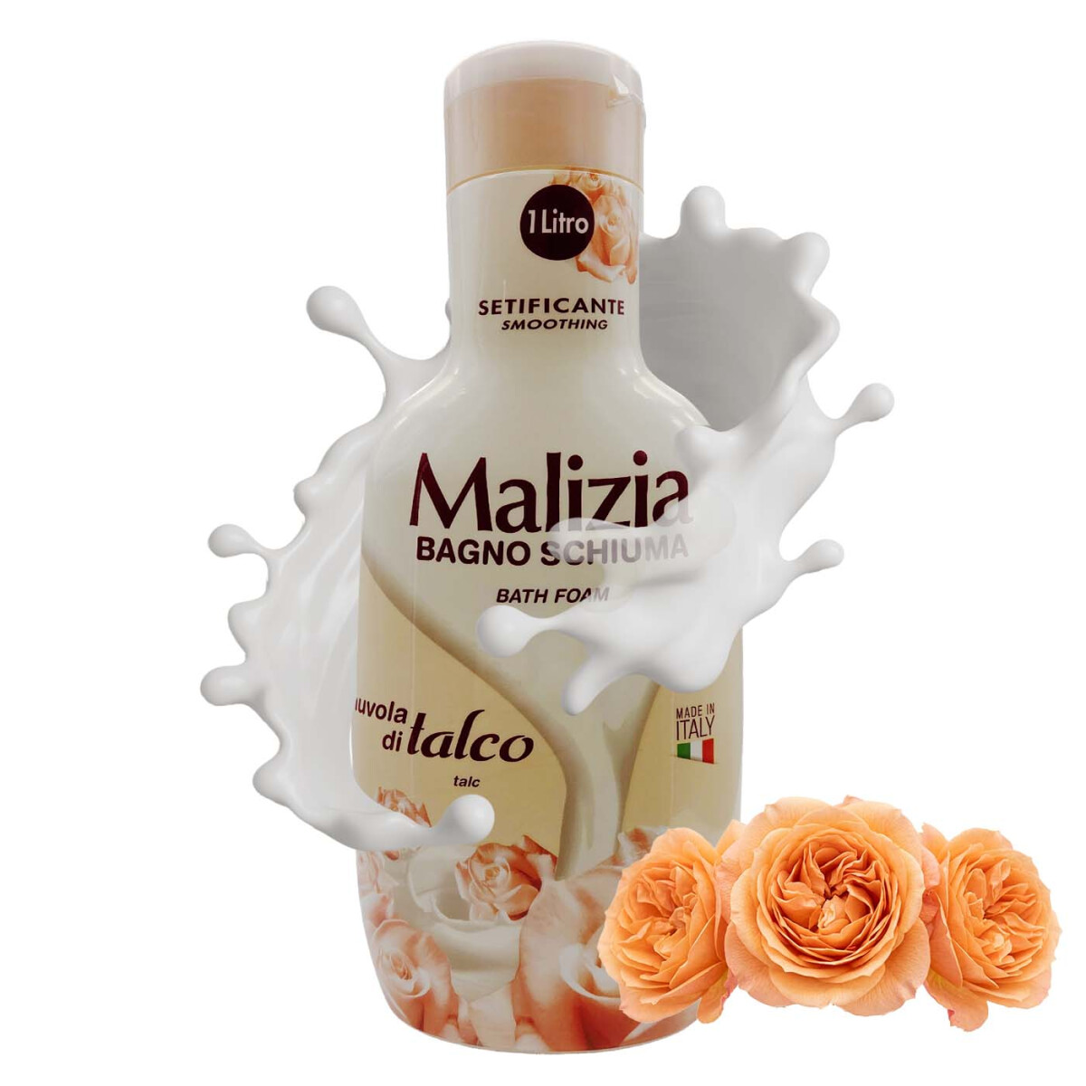 Malizia Bagno Schiuma Nuvola di Talco 1L