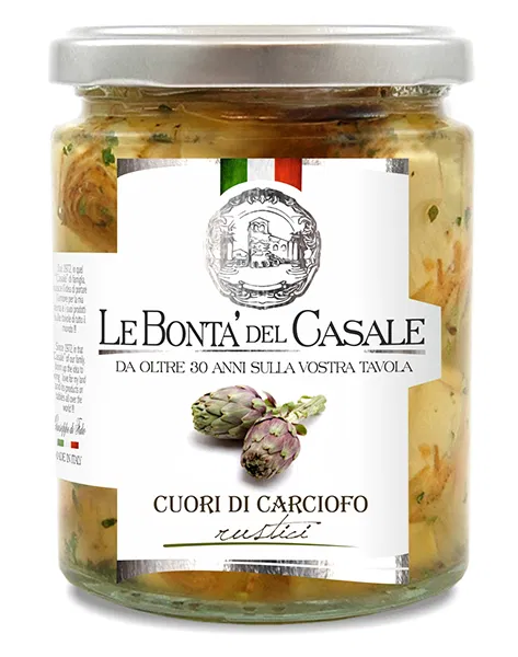 Le Bonta`del Casale Cuori di Carciofo Rustici  (280g)