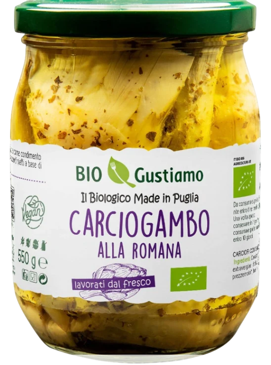 Carcio Gambo  Alla Romana Bio 550g