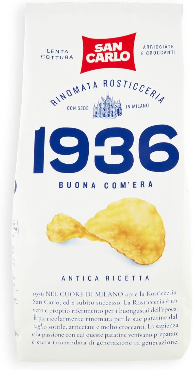 San Carlo Patatine Antica 1936  Ricetta 150g
