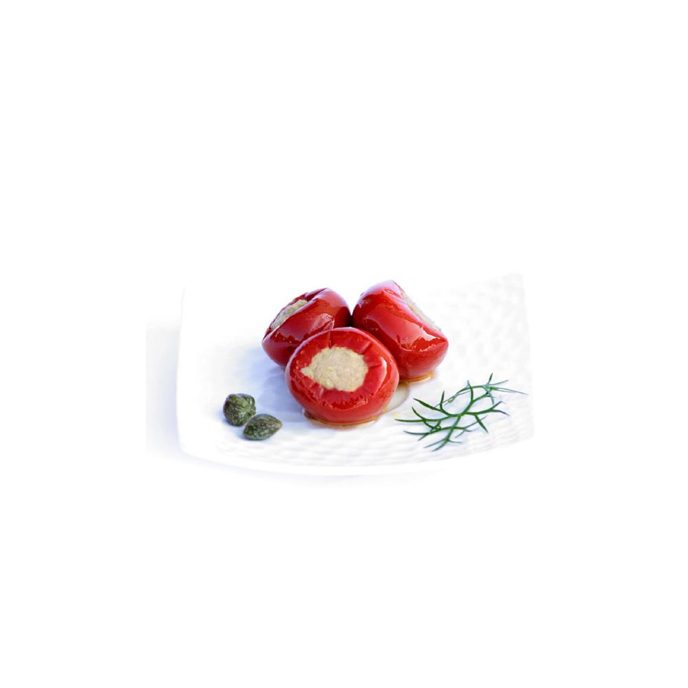Le Bonta`del Casale Peperoncini Farciti al Tonno e Capperi (1550g)