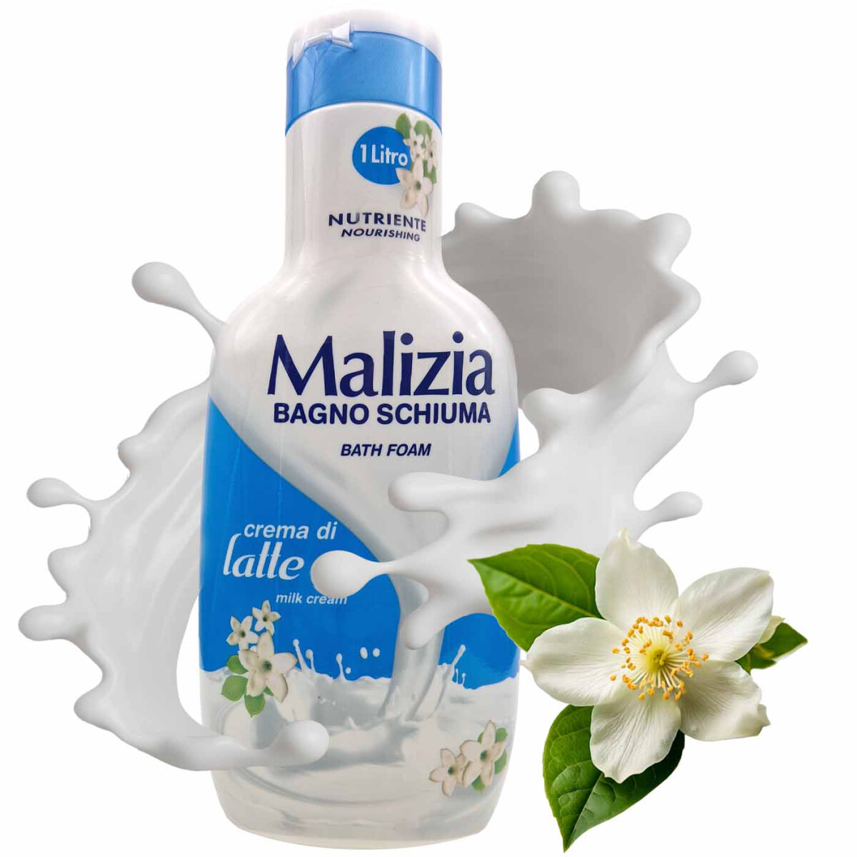 Malizia Bagno Schiuma Cema di Latte 1L